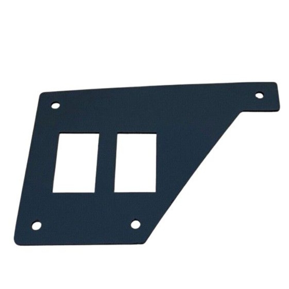 PBR Can-Am COMMANDER or MAVERICK Driver Side 2 Rocker Switch Dash Panel Plate